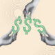 Dollar signs and hands