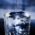 Water in a glass